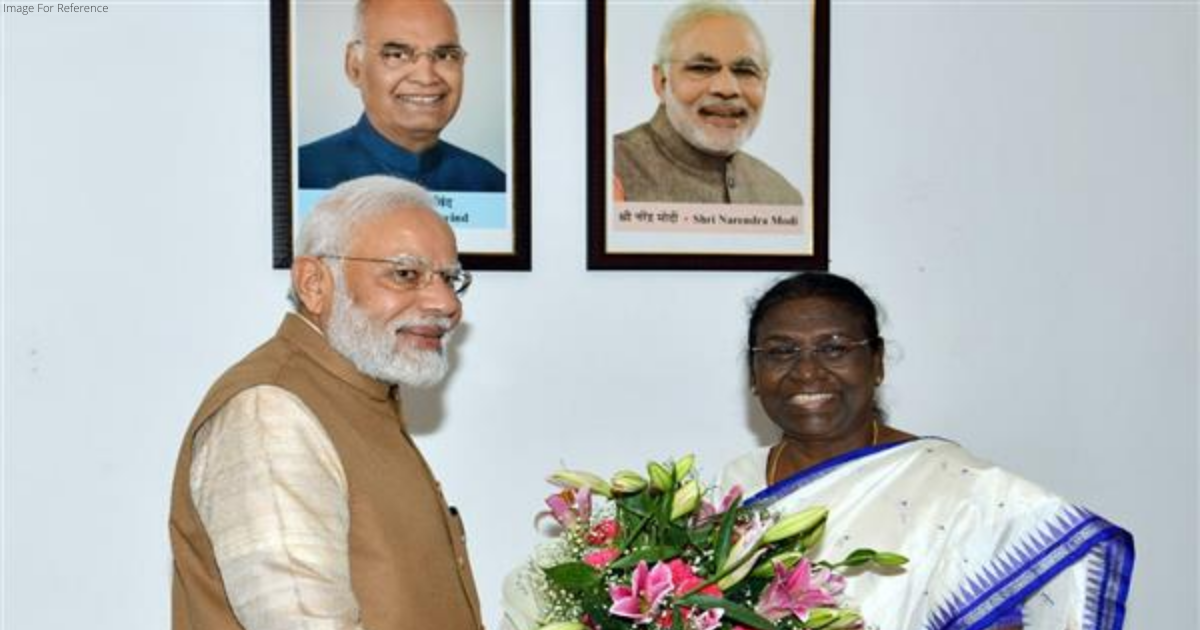 PM Modi meets Droupadi Murmu, greets her on being elected as India's 15th President